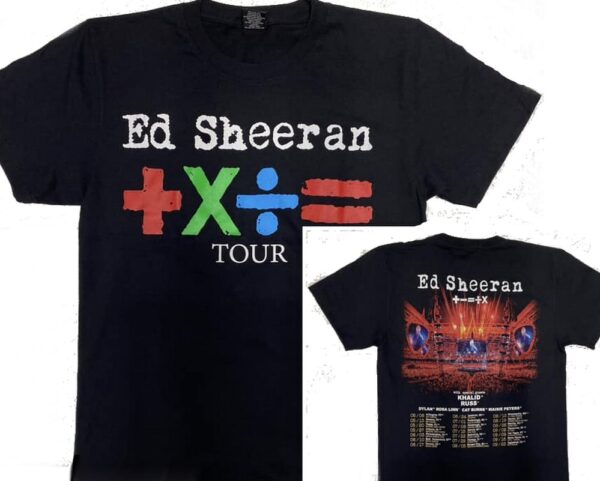 Ed Sheeran t-shirt size L