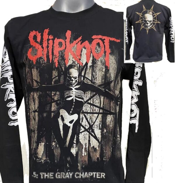 Slipknot long-sleeved t-shirt The Gray Chapter size XXL