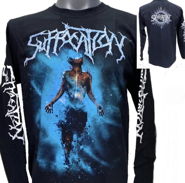 Suffocation long-sleeved t-shirt size L