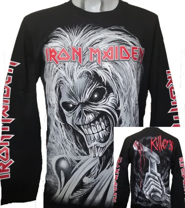 Iron Maiden long-sleeved t-shirt Killers size M