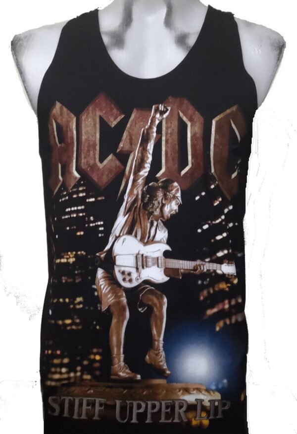AC/DC tank top Stiff Upper Lip size L