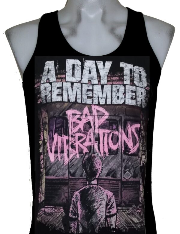 A Day To Remember tank top Bad Vibrations size M