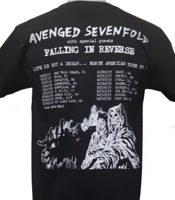 Avenged Sevenfold / Falling In Reverse t-shirt size XL - Image 2