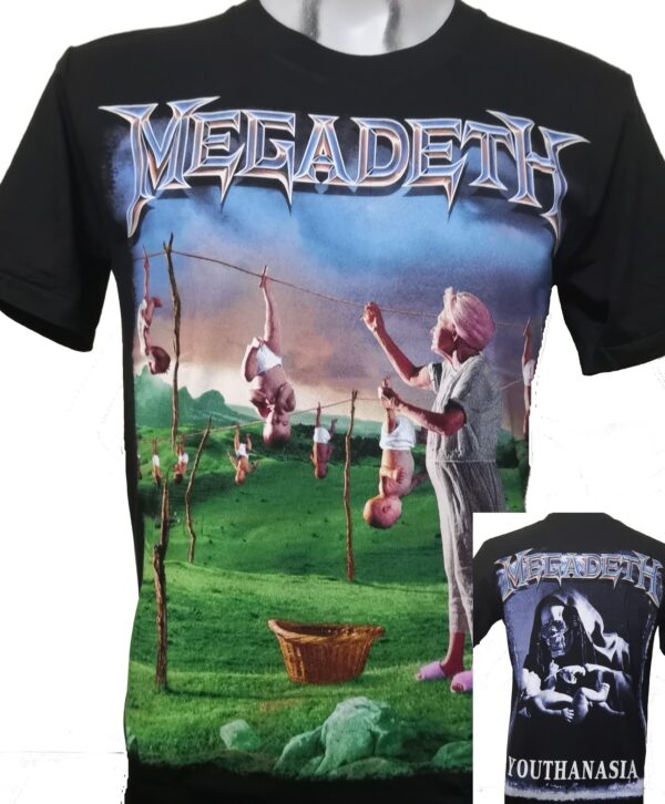 Megadeth t-shirt Youthanasia size L