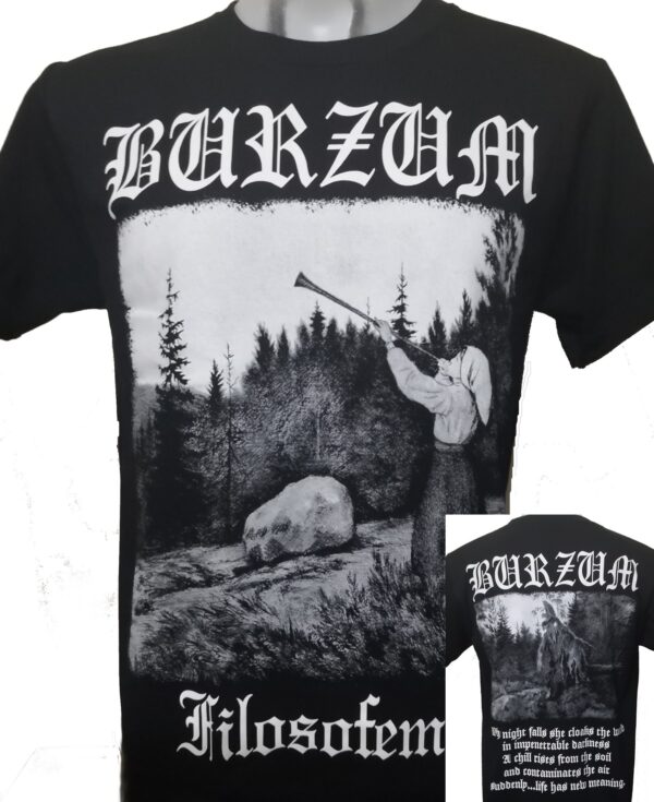 Burzum t-shirt Filosofem size XL