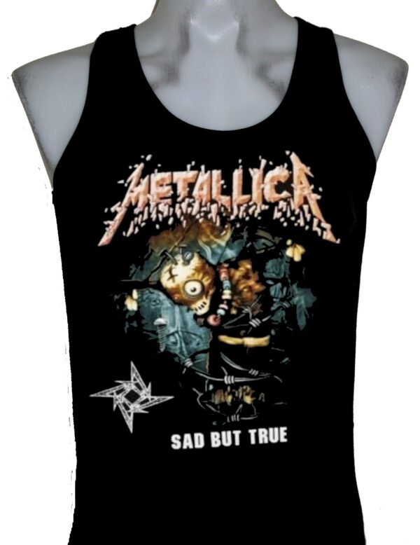Metallica tank top Sad But True size S