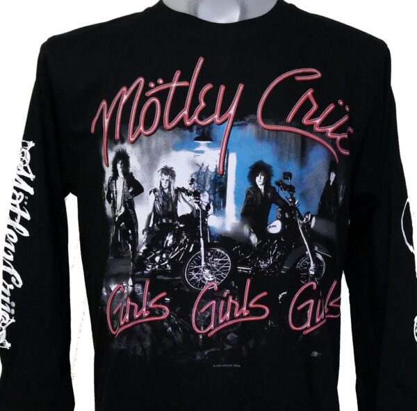 Mötley Crüe long-sleeved t-shirt Girls Girls Girls size XXL
