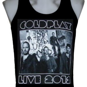 Coldplay tank top Live 2012 size XL