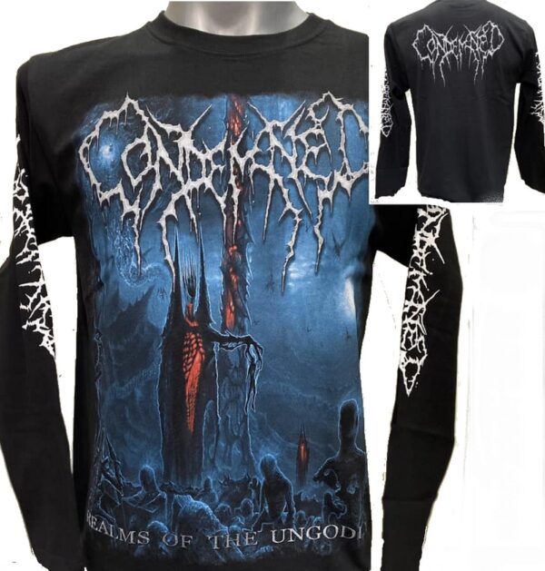 Condemned long-sleeved t-shirt size XL