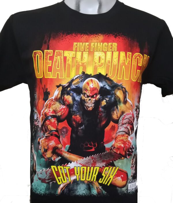 Five Finger Death Punch t-shirt Got Your Six size XL - Image 2