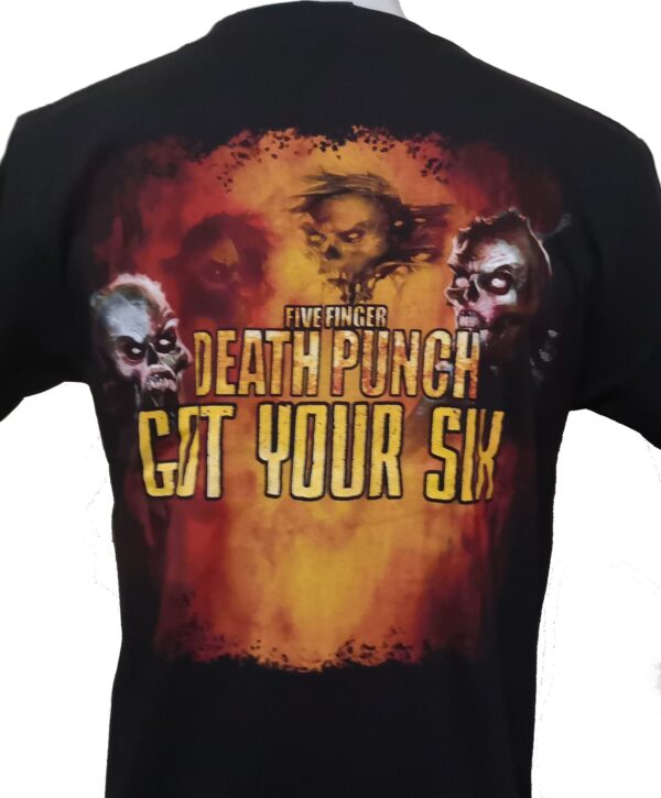 Five Finger Death Punch t-shirt Got Your Six size XL - Image 3