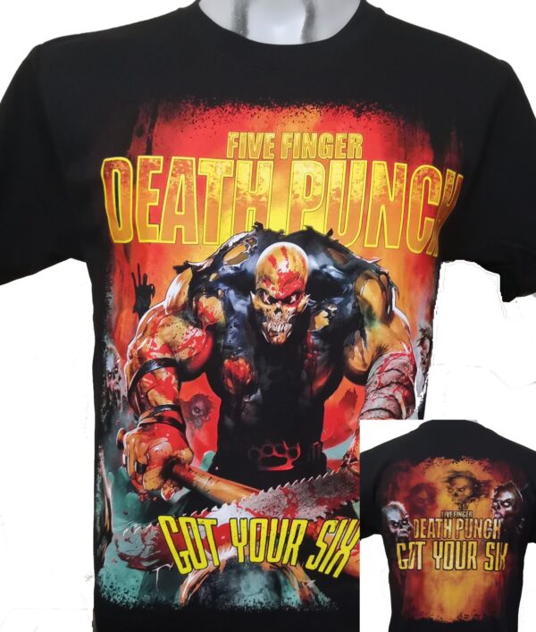 Five Finger Death Punch t-shirt Got Your Six size XL