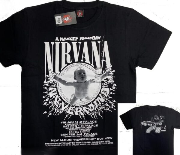 Nirvana t-shirt Nevermind size S