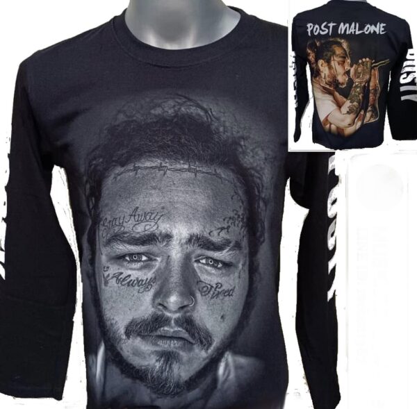 Post Malone long-sleeved t-shirt size S