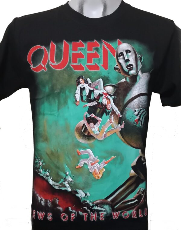 Queen t-shirt News of the World size L - Image 2