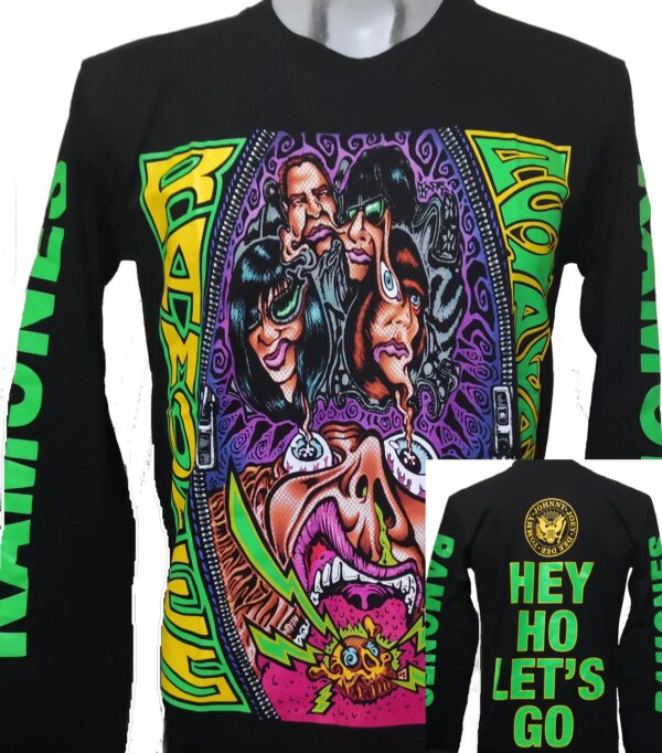 Ramones long-sleeved t-shirt Hey Ho Let`s Go size M