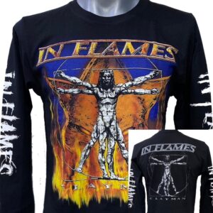 In Flames long-sleeved t-shirt Clayman size XXL