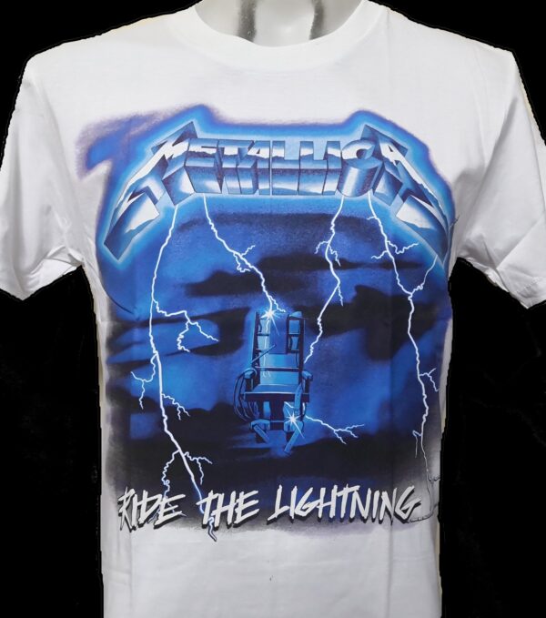 Metallica t-shirt Ride the Lightning size M - Image 2