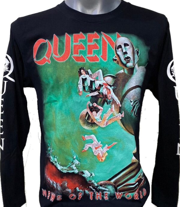 Queen long-sleeved t-shirt News of the World size S - Image 2
