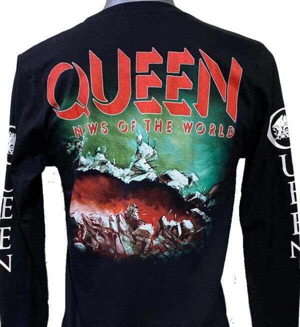 Queen long-sleeved t-shirt News of the World size S - Image 3