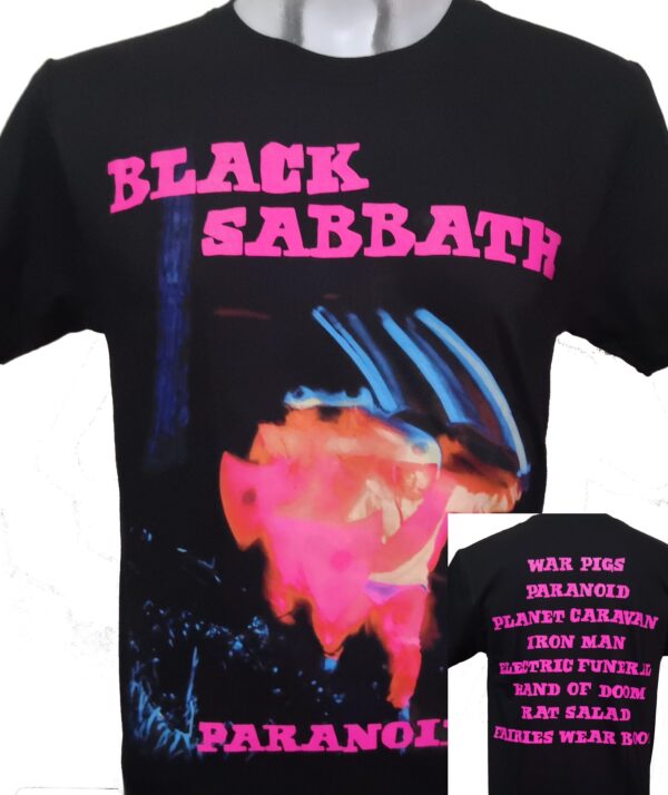 Black Sabbath t-shirt Paranoid size L