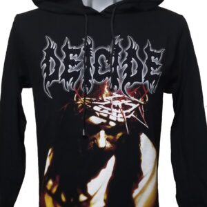 Deicide long-sleeved t-shirt w/hoodie Scars of the Crucifix size L