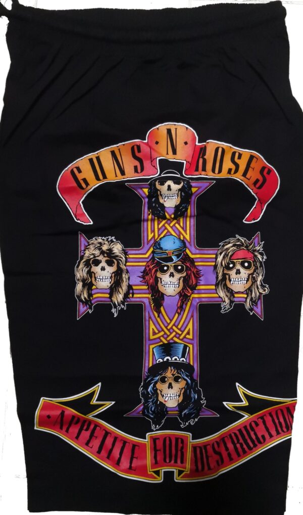 Guns `n` Roses shorts Appetite for Destruction