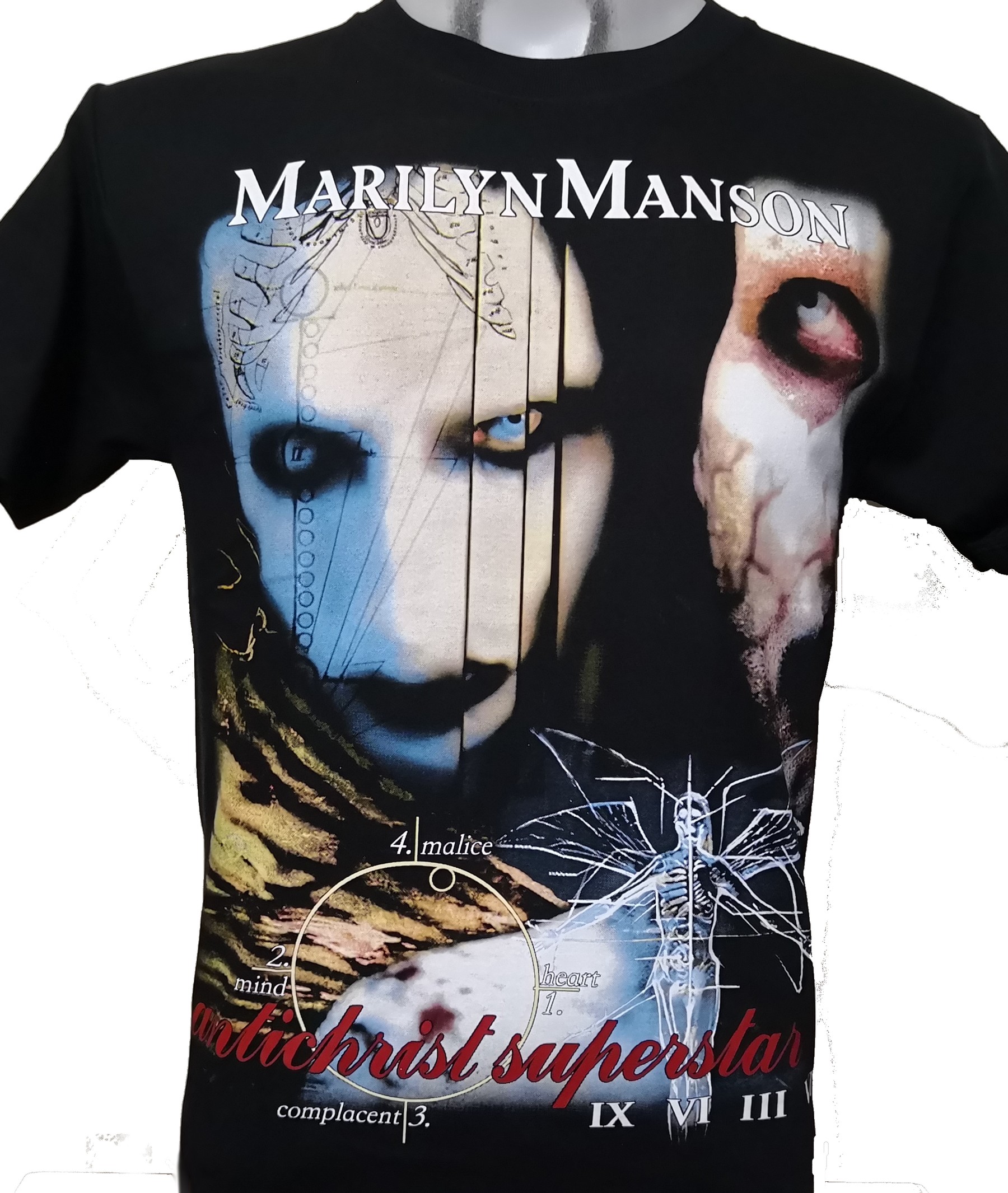 Marilyn Manson t shirt Antichrist Superstar size S