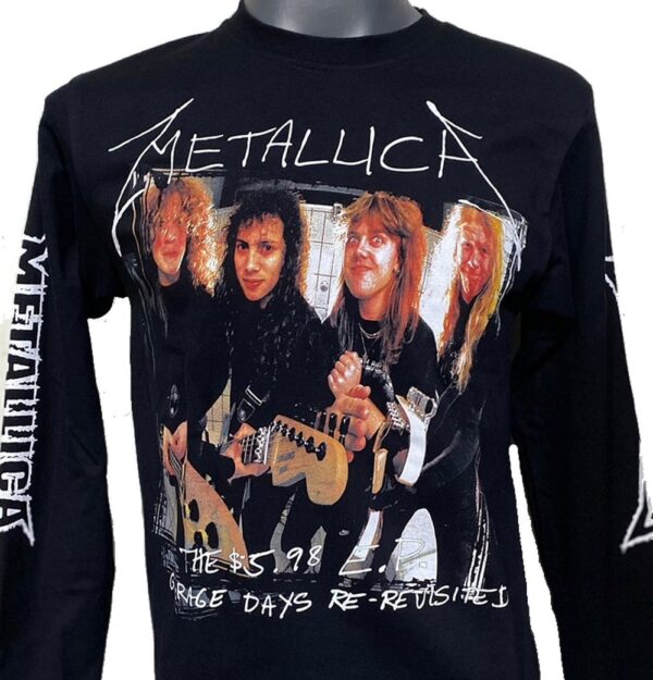 Metallica long-sleeved t-shirt The $5.98 E.P. size S