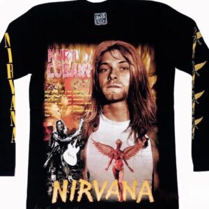 Nirvana long-sleeved t-shirt Kurt Cobain size M