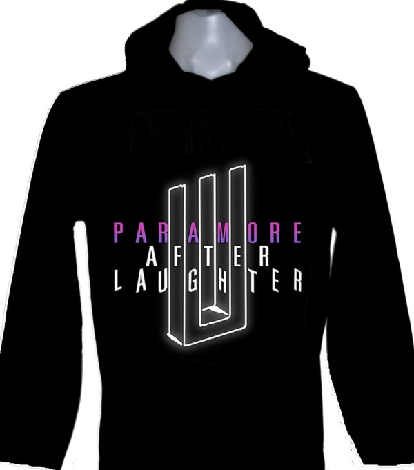 Paramore long-sleeved t-shirt w/hoodie After Laughter size L
