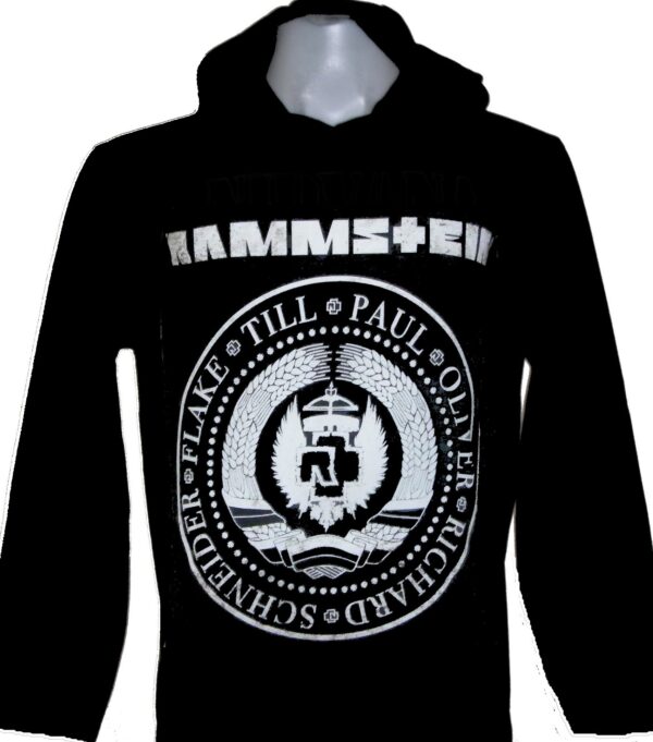 Rammstein long-sleeved t-shirt w/hoodie size XL