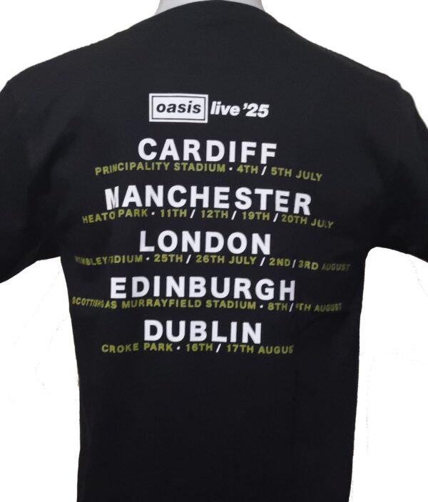 Oasis t-shirt Live `25 size L - Image 2