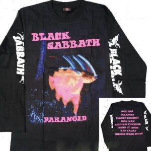Black Sabbath long-sleeved t-shirt Paranoid size XXL