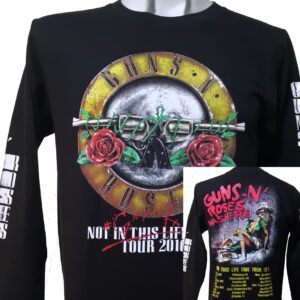 Guns `n` Roses long-sleeved t-shirt Not in This Life Time size XXL
