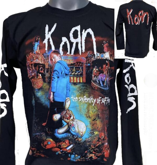 Korn long-sleeved t-shirt The Serenity of Suffering size L