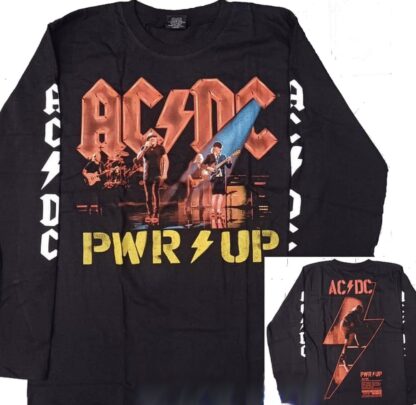 AC/DC long-sleeved t-shirt PWR/UP size L