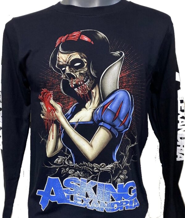 Asking Alexandria long-sleeved t-shirt size L