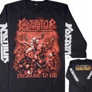 Kreator long-sleeved t-shirt Pleasure To Kill size XXL