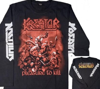 Kreator long-sleeved t-shirt Pleasure To Kill size S