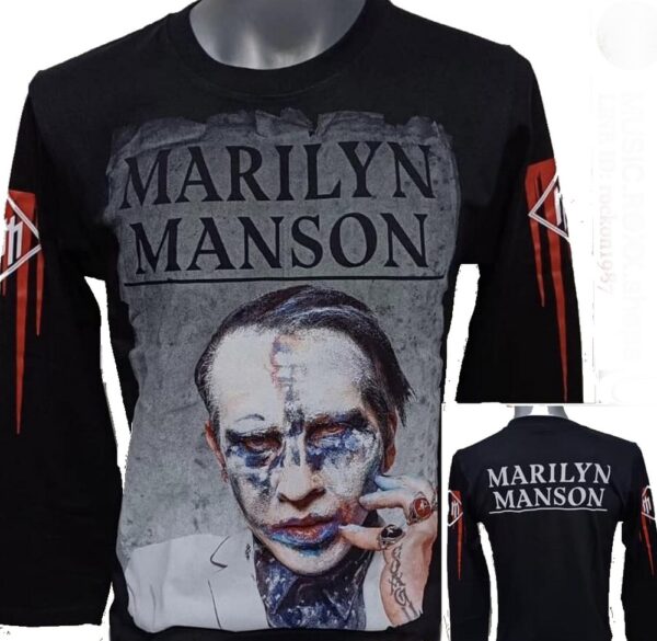 Marilyn Manson long-sleeved t-shirt size L
