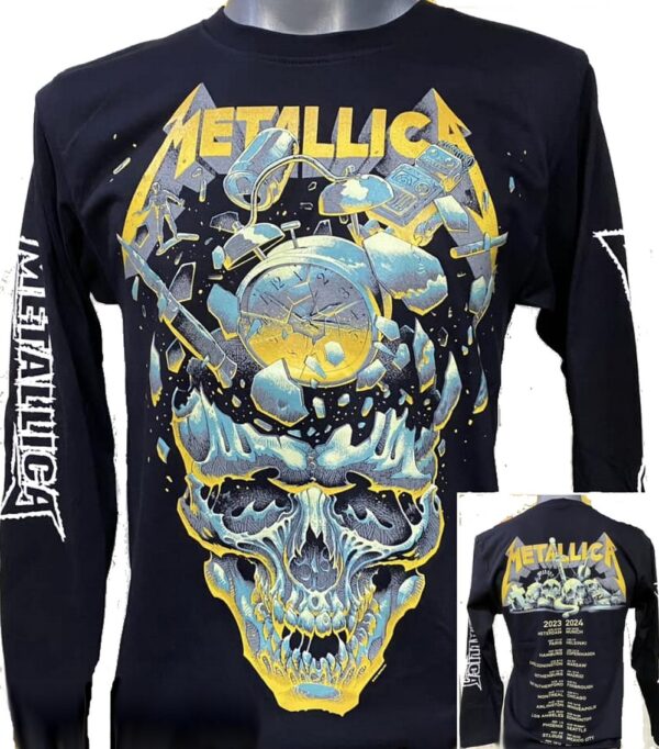 Metallica long-sleeved t-shirt size S