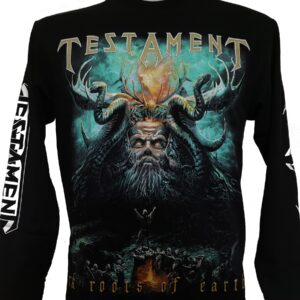 Testament long-sleeved t-shirt Dark Roots of Earth size S