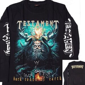Testament long-sleeved t-shirt Dark Roots of Earth size S