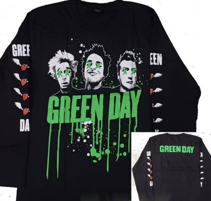 Green Day long-sleeved t-shirt size M