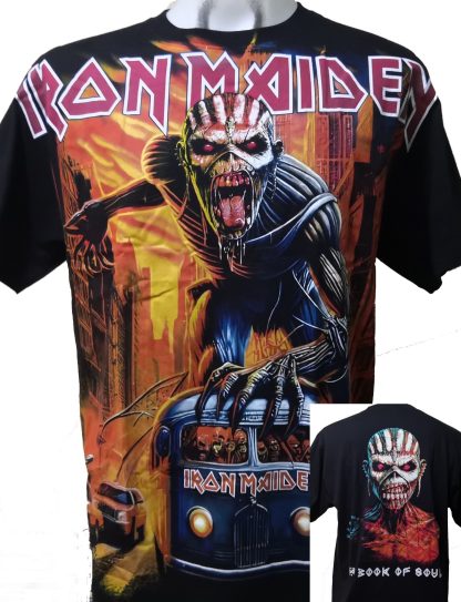 Iron Maiden t-shirt The Book of Souls size L