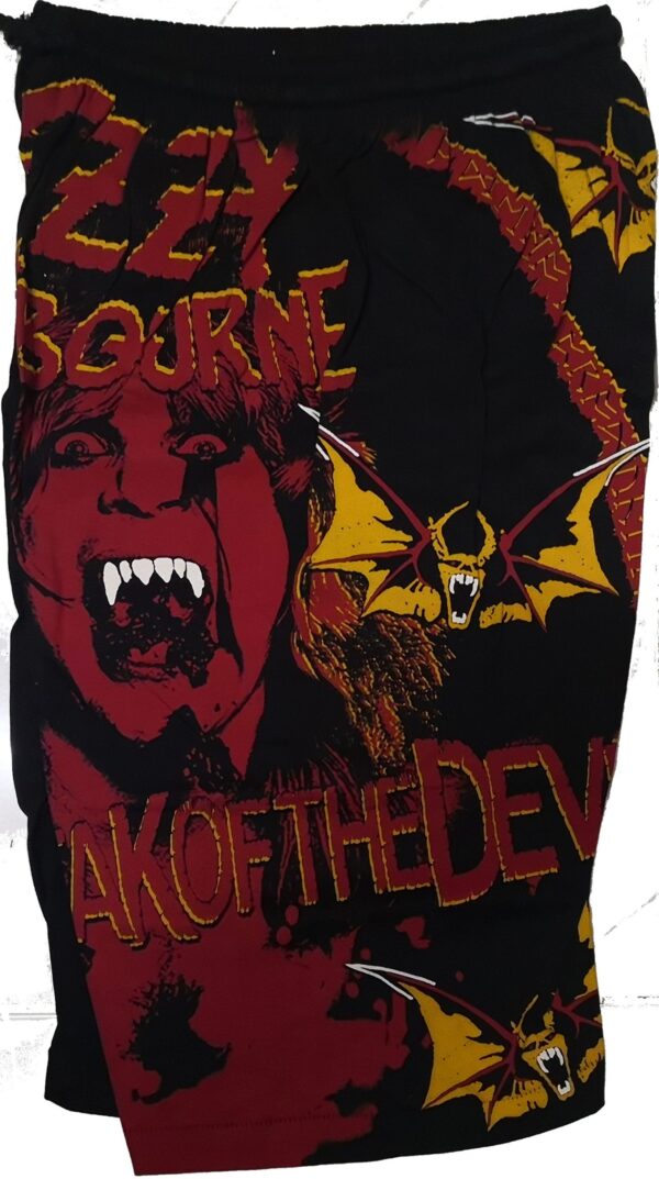 Ozzy Osbourne shorts Speak of the Devil