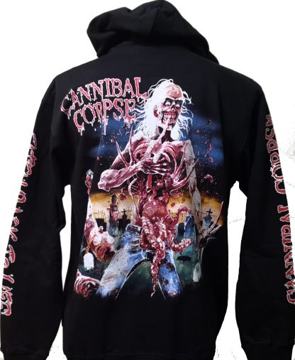 Cannibal Corpse hoodie/jacket Eaten Back To Life size M - Image 3