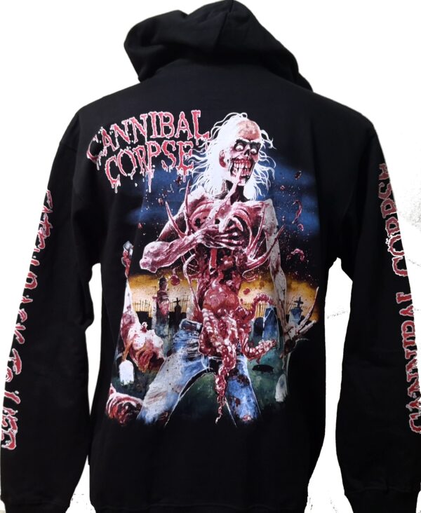 Cannibal Corpse hoodie/jacket Eaten Back To Life size XXL - Image 3