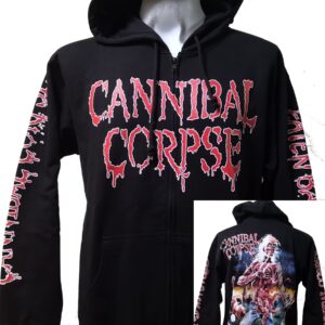 Cannibal Corpse hoodie/jacket Eaten Back To Life size L
